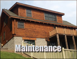  Mount Mourne, North Carolina Log Home Maintenance